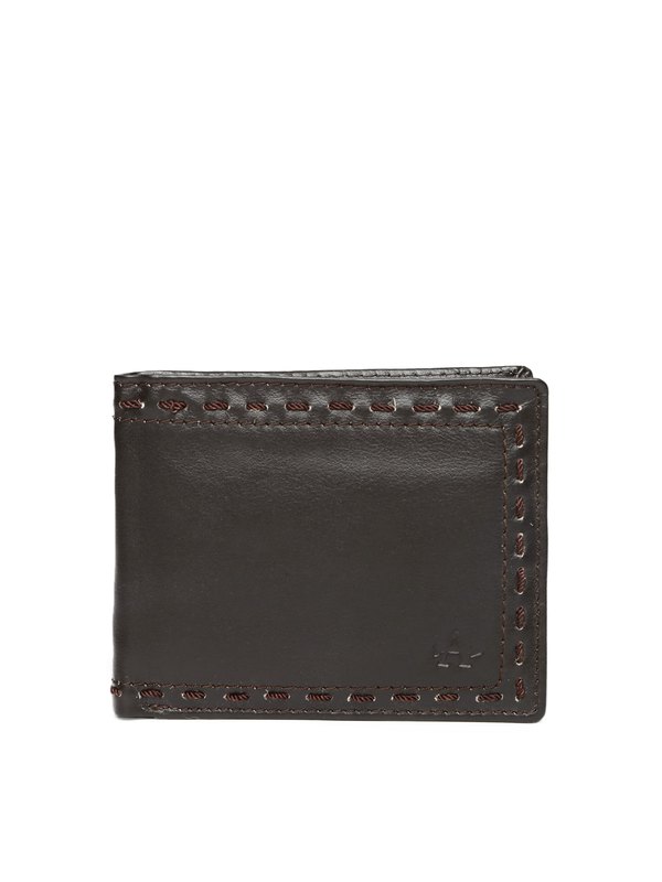 Arrow Men Brown Leather Wallet