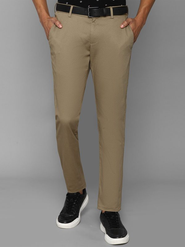 Allen Solly Sport Men Cotton Slim Fit Trousers