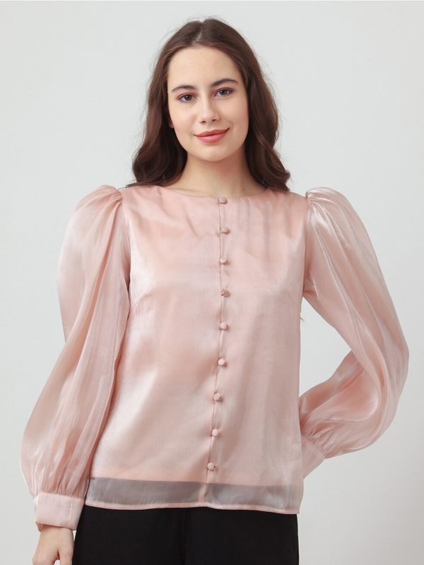 Zink London Puff Sleeve Top
