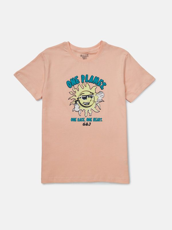 Gini and Jony Boys Printed T-shirt