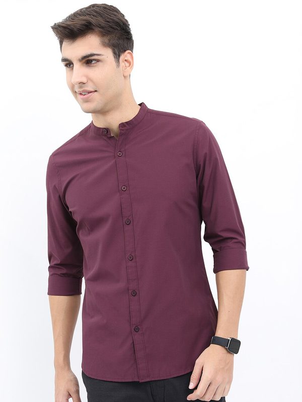 KETCH Men Slim Fit Casual Shirt