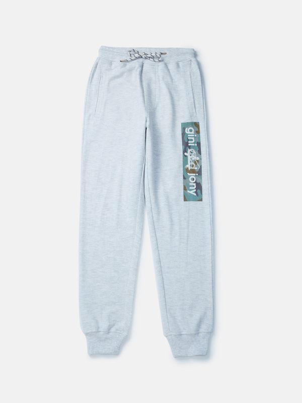 Gini and Jony Boys Regular Fit Cotton Joggers