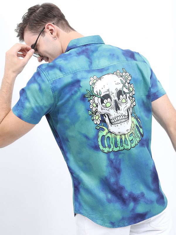 KETCH Men Slim Fit Printed Casual Shirt