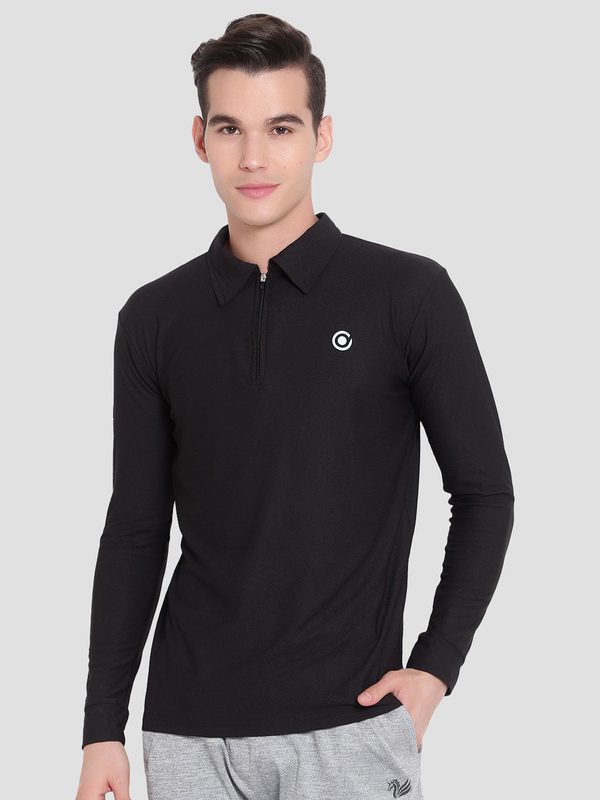 DIAZ Regular Fit Shirt Collar T-Shirt