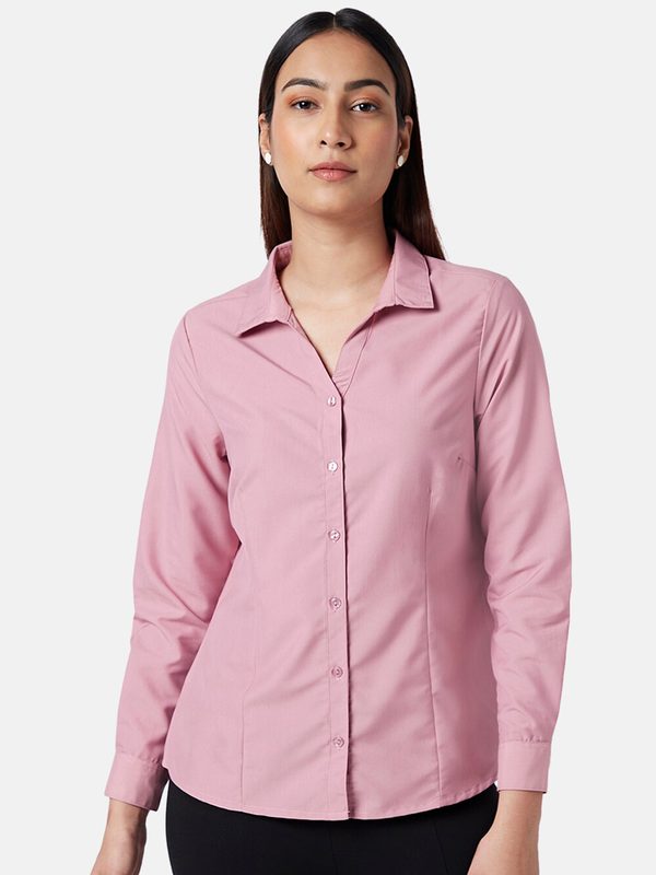 Annabelle by Pantaloons Spread Collar Formal Shirt