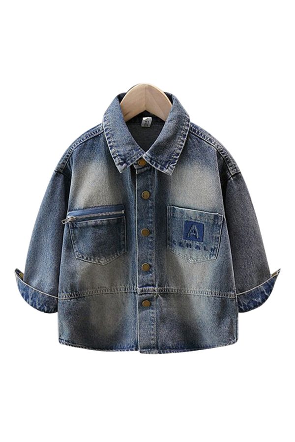 StyleCast x Revolte Boys Outdoor Denim Jacket