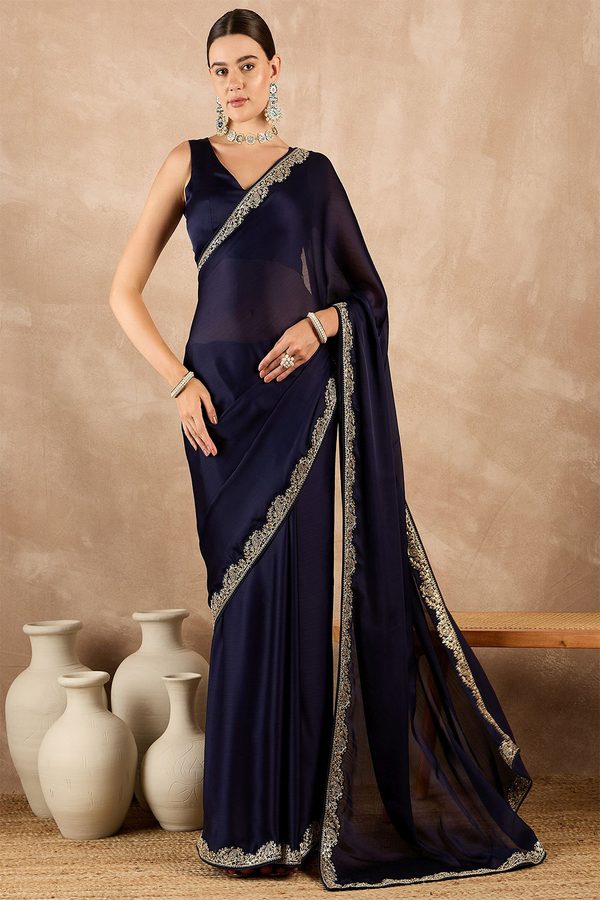 all about you Satin Saree