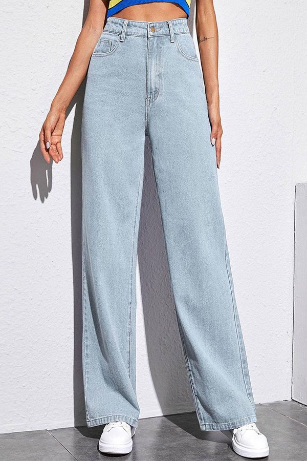 Kotty Women Jean Straight Fit High-Rise Stretchable Jeans