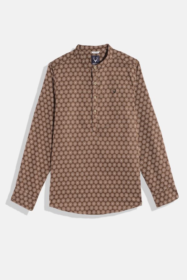 Allen Solly Junior Boys Ethnic Motifs Printed Pure Cotton Casual Shirt