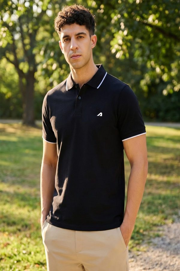 BOLDFIT Mens All Day Essential Polo T-Shirt