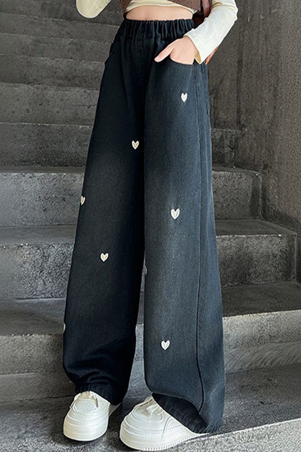 FOREVER FRIDAY Girls Comfort Regular Fit Mid-Rise Jeans