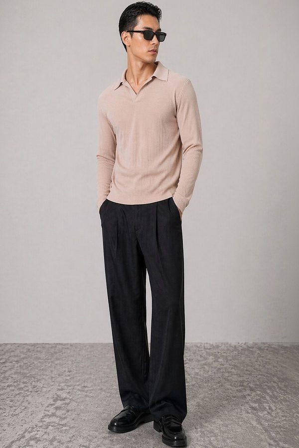 Mast & Harbour Men Polo Collar T-shirt