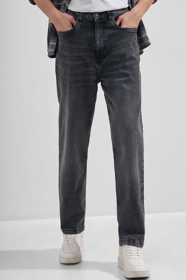 HIGHLANDER Men Relaxed Fit Mid-Rise Light Fade Stretchable Jeans