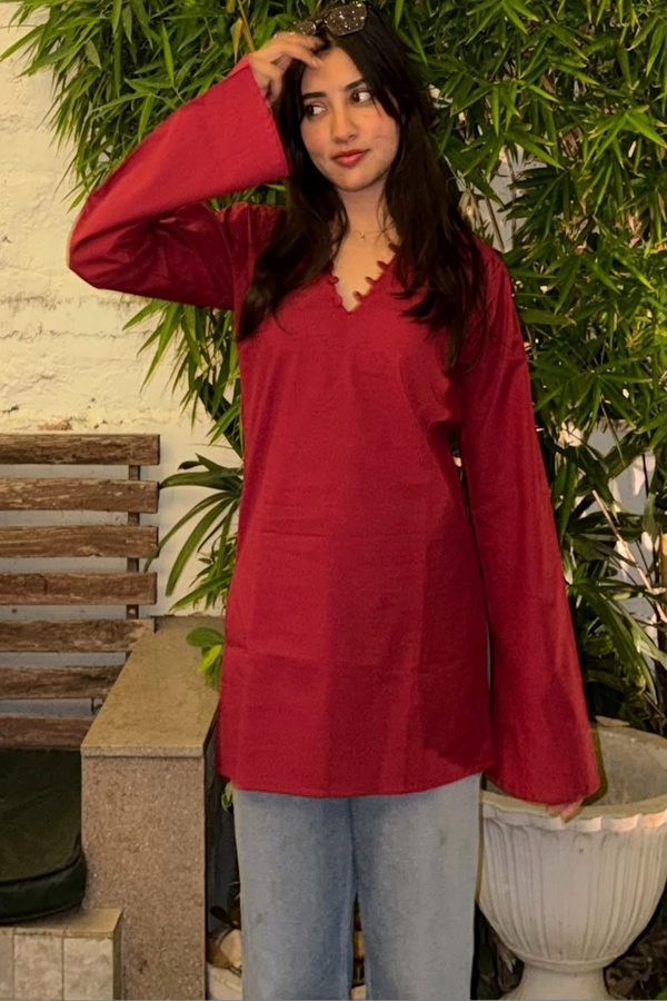 AAFAMI Women Handloom Kurta