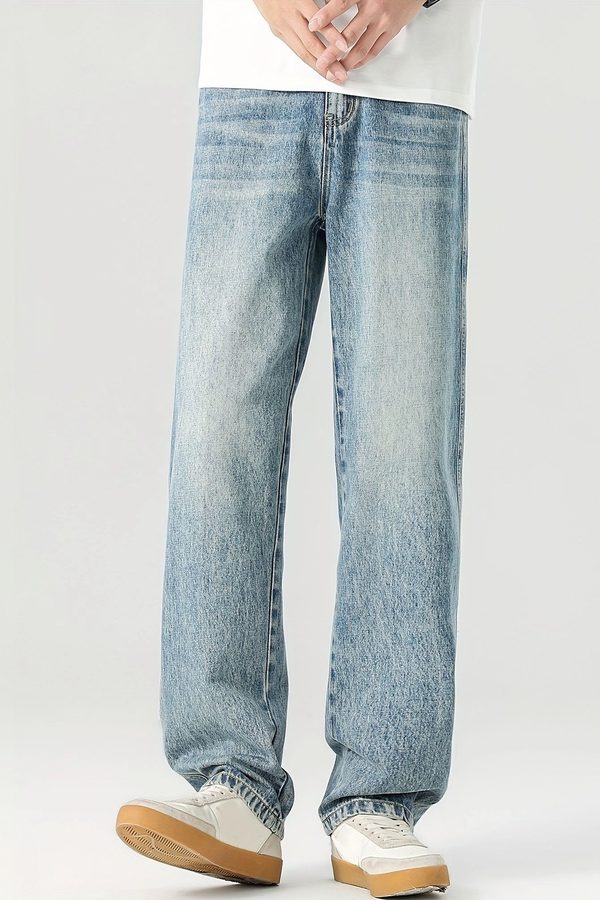 Encrypt Men Regular Fit High-Rise Jeans