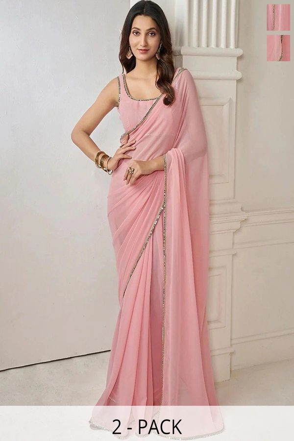 Moda Rapido Pure Georgette Saree