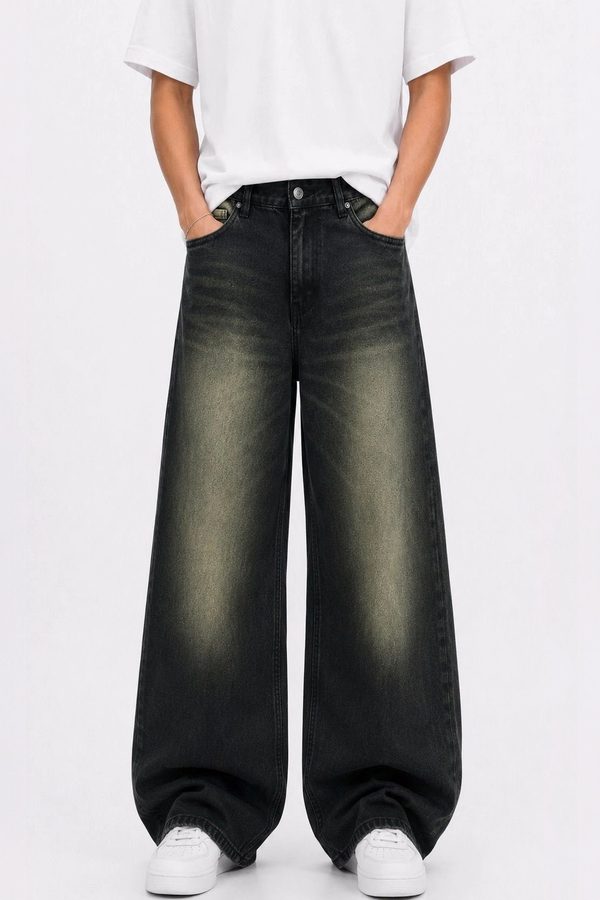 me Queen Men Mid-Rise Light Fade Jeans