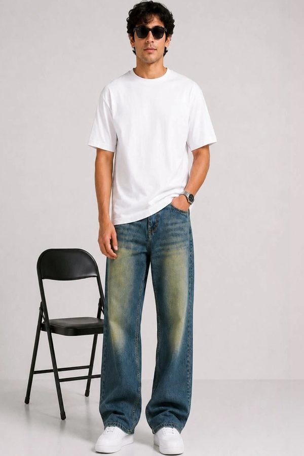 Tini Huggs Men Mid-Rise Jeans