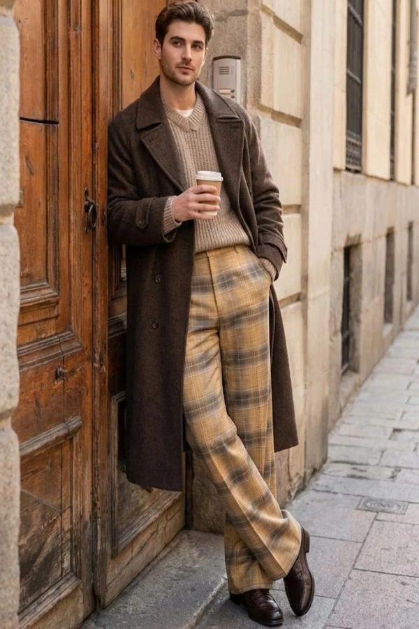 D'AVARRIO Men Relaxed Trousers