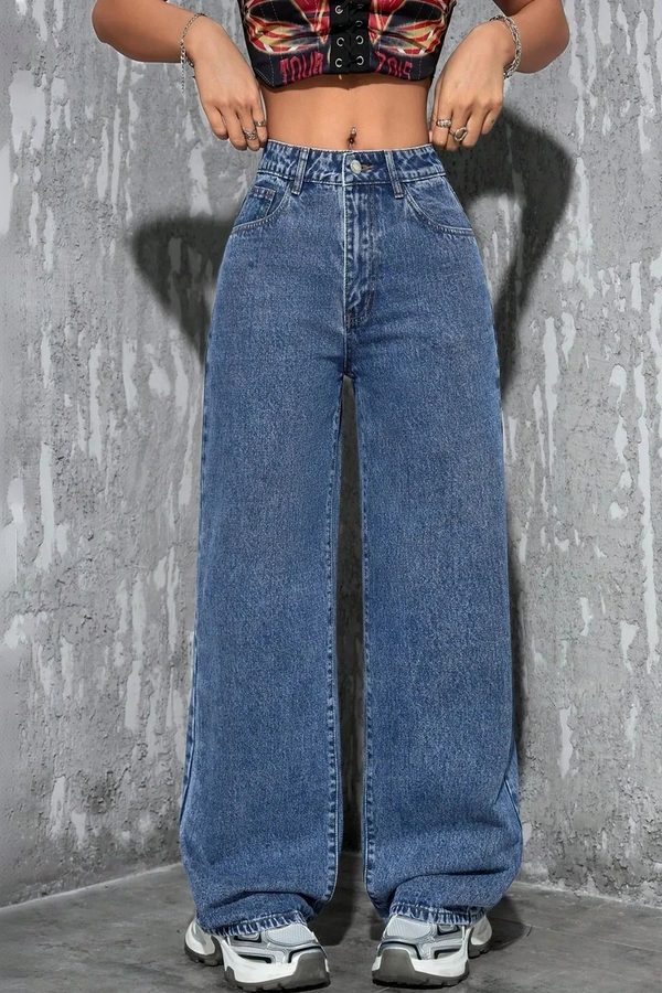 CHALODIA Women Comfort Relaxed Fit High-Rise Jeans