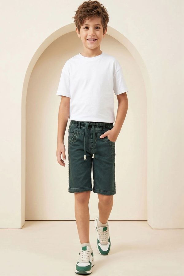 BAESD Boys Washed Denim Shorts Technology