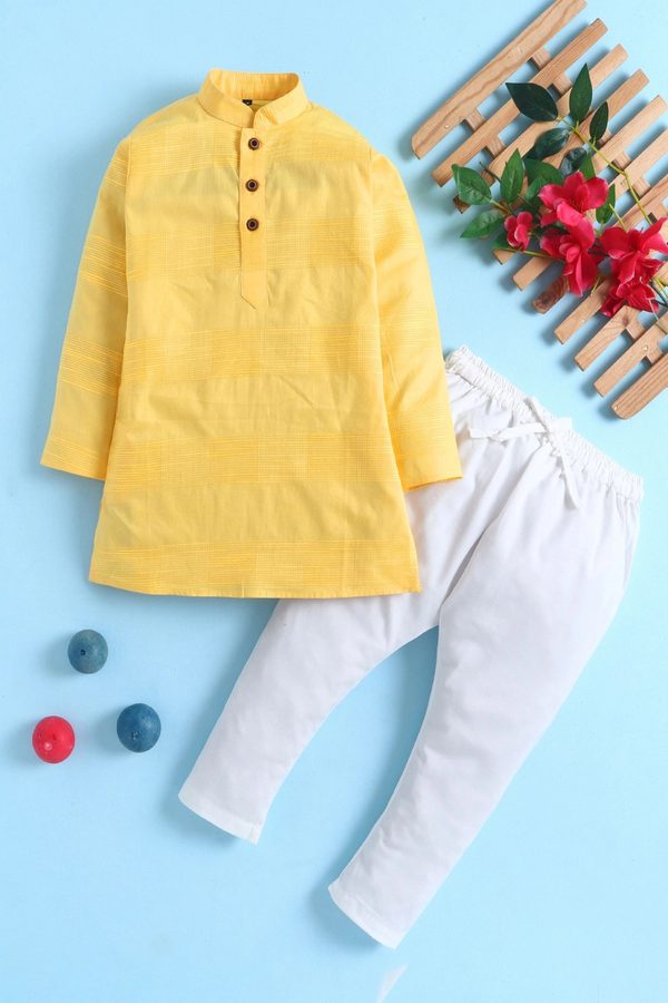 Sparklepop Boys Regular Kurta with Pyjamas