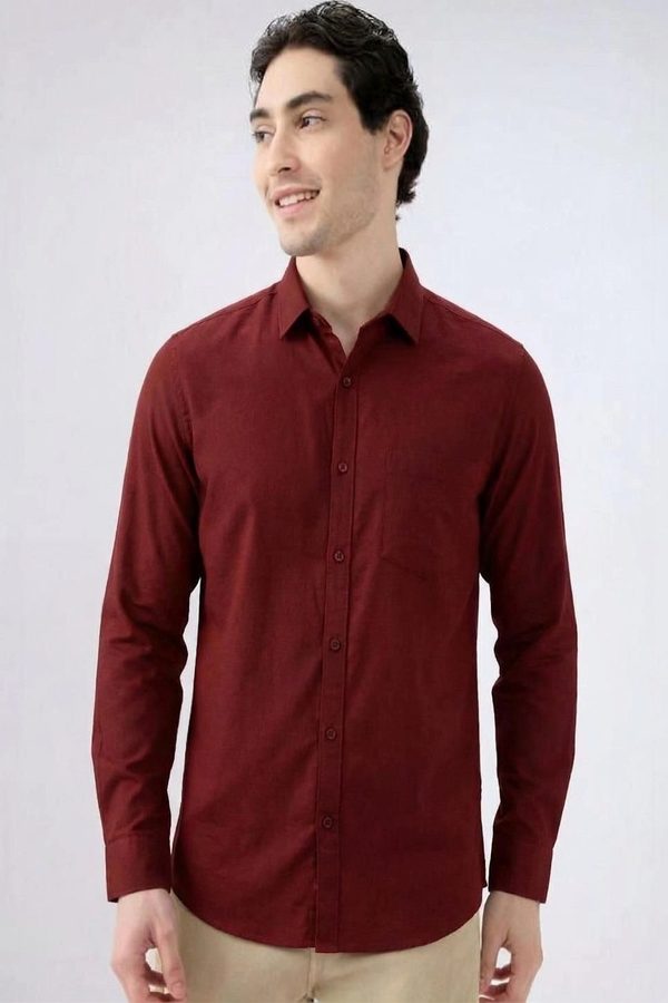 NEW-18 Men Standard Casual Shirt