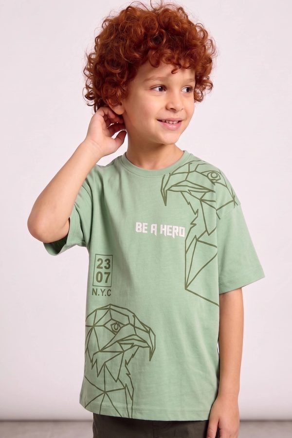 Grand Max Boys Printed T-shirt