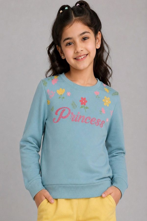 PLUM TREE Girls Printed Sweatshirt