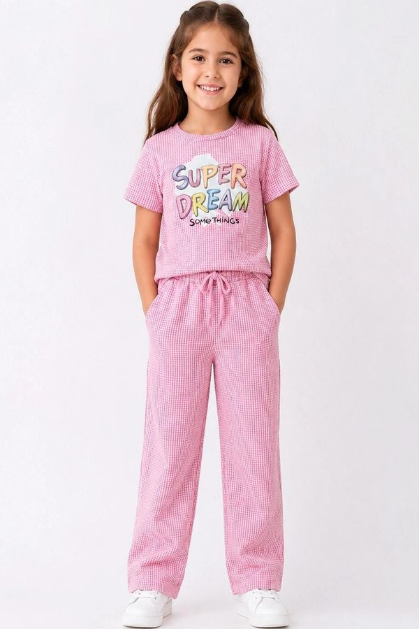 Urban Jipsy Printed Round Neck Clothing Set