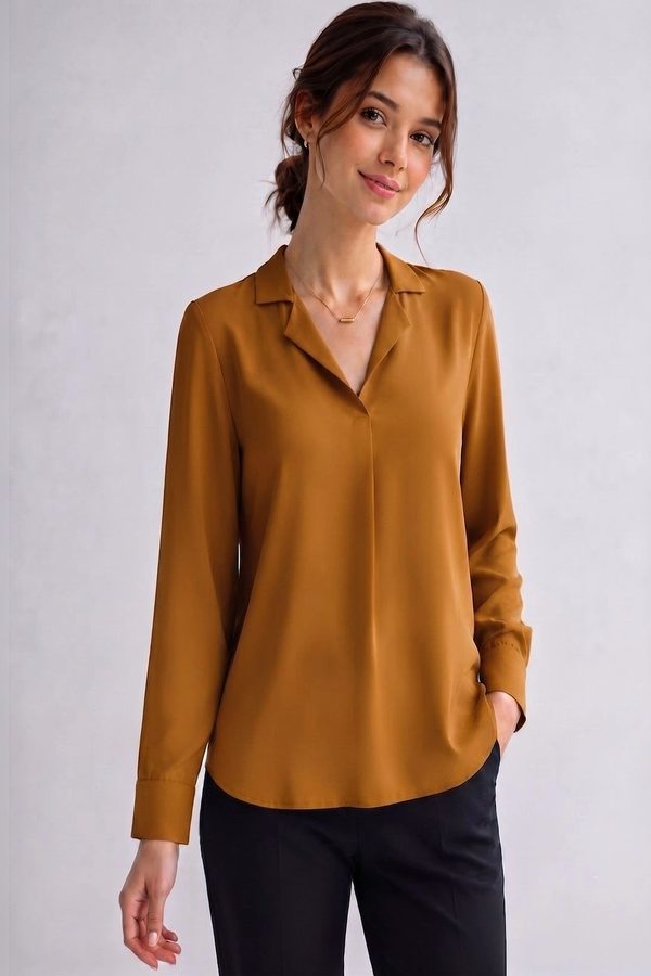 LENIA Crepe Top